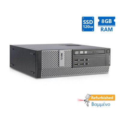 Dell 7010 SFF i5-3470/8GB DDR3/120GB SSD/DVD/8P Grade A+ Refurbished PC