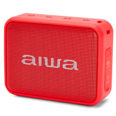 AIWA PORTABLE TWS BLUETOOTH SPEAKER RMS 6W RED