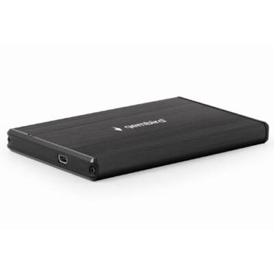 GEMBIRD USB 3.0 2.5′ ENCLOSURE BRUSHED ALUMINUM BLACK